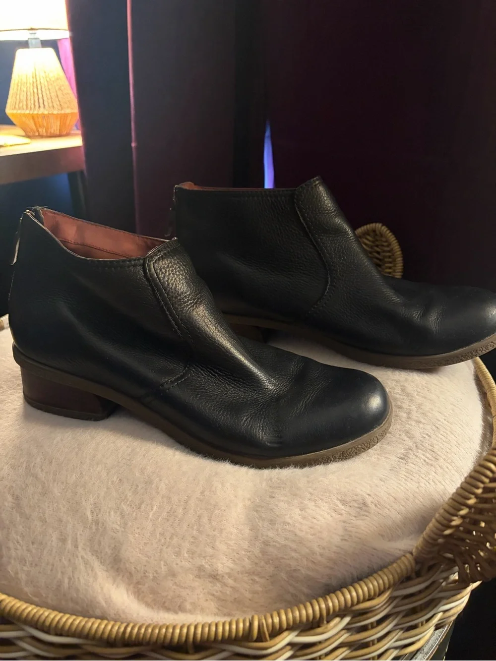 Dansko Becki Black Waterproof Leather Ankle Boots Size 9.5–10 / EU 40